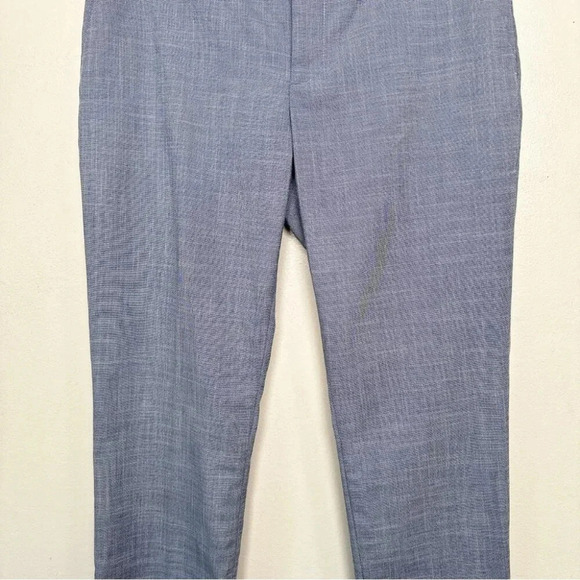 Zara Womens 6 Ankle Navy Slim Career Trouser - Picture 6 of 12